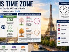 Paris Time Zone Paris Time Zone