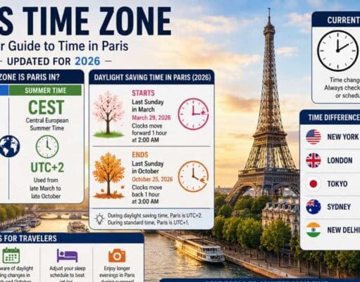 Paris Time Zone Paris Time Zone