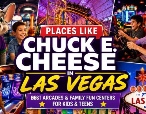 5 Best Places Like Chuck E. Cheese in Las Vegas for Family Fun Places Like Chuck E. Cheese in Las Vegas