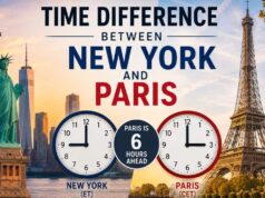 Time Difference Between New York and Paris Time Difference Between New York and Paris